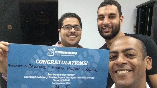 (L-R) Amro El Ghadban, Ahmed Yehia, Amgad Morgan