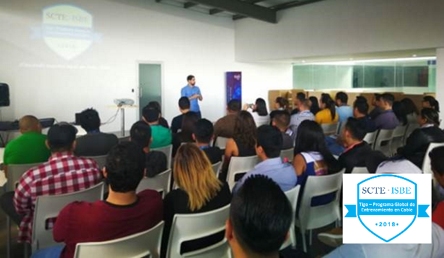 2018 - Tigo El Salvador cable network training program